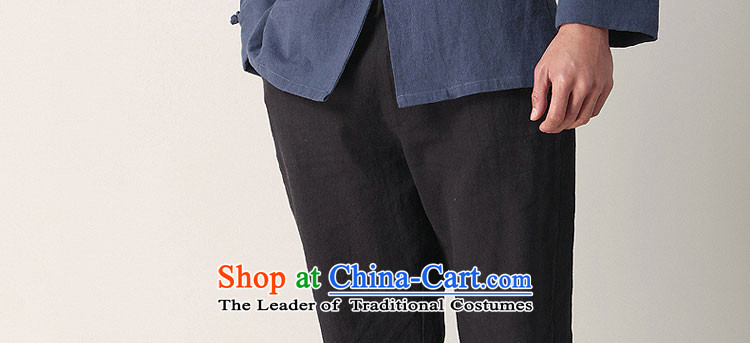 The qin designer original men improved cotton linen Tang dynasty men casual China Wind Jacket coat retro mqxs26010 Tibetan blue L picture, prices, brand platters! The elections are supplied in the national character of distribution, so action, buy now enjoy more preferential! As soon as possible.