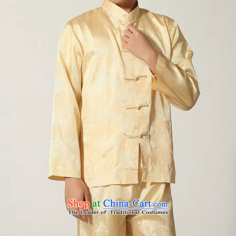The autumn and winter new national costumes men Tang Dynasty Chinese tunic characteristics of Tang Dynasty outfits clothing kit JSL016YZ navy M picture, prices, brand platters! The elections are supplied in the national character of distribution, so action, buy now enjoy more preferential! As soon as possible.