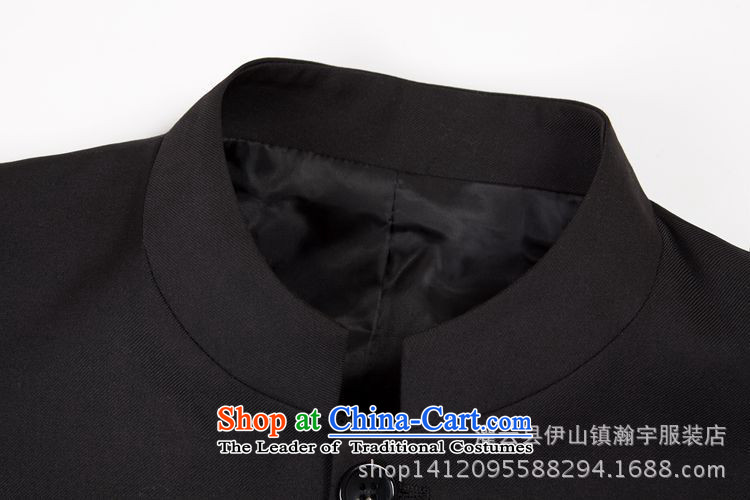 The autumn and winter new national costumes men Tang Dynasty Chinese tunic characteristics clothing collar Sau San JSL013YZ male black L (double-thick) Picture, prices, brand platters! The elections are supplied in the national character of distribution, so action, buy now enjoy more preferential! As soon as possible.