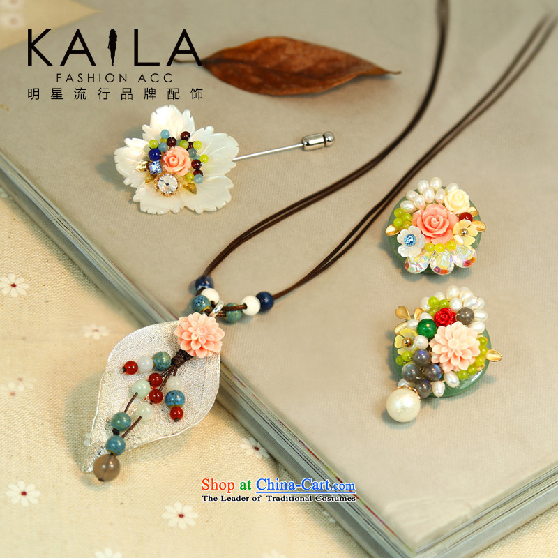 Kaila seem shell female Korean literature and brooches chest flower blossoms original design ,KAILA,,, manually shopping on the Internet