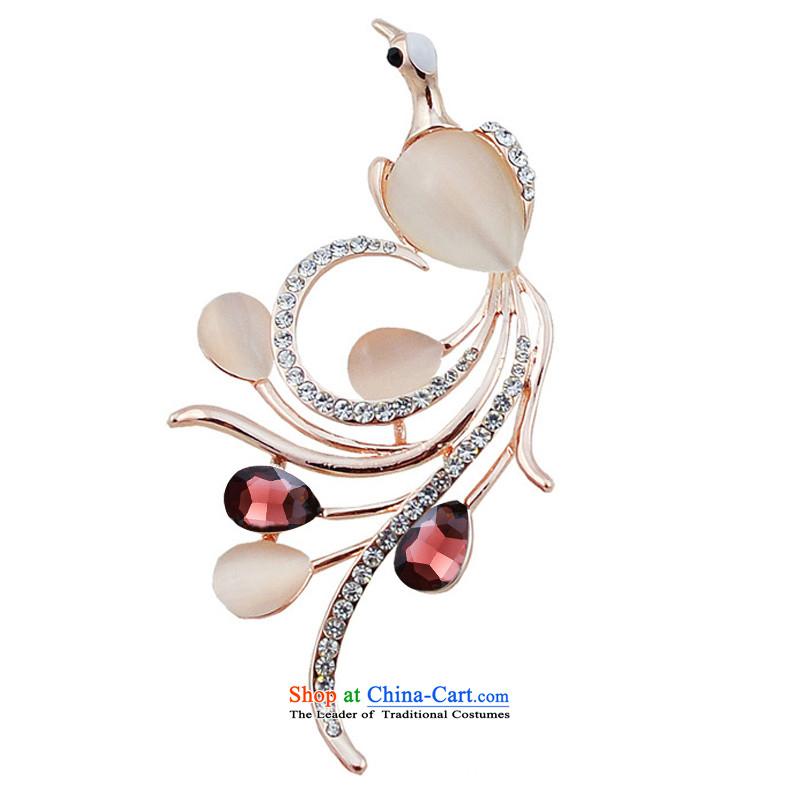 Retro brooches female Korean fashion Chest Flower silk scarf clip brooches two suits with a pin lapel pin jewelry rose gold pearl moth brooches, silver edge Po shopping on the Internet has been pressed.