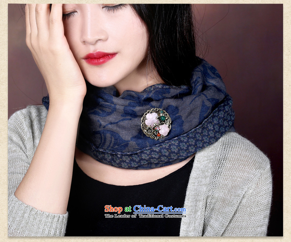 Gangnam-gu rainy ethnic retro, dongling jade brooches sweater cardigan scarf tie silk scarf clip pin buckle shawl chest flower girl as a picture of the two pictures, prices, brand platters! The elections are supplied in the national character of distribution, so action, buy now enjoy more preferential! As soon as possible.