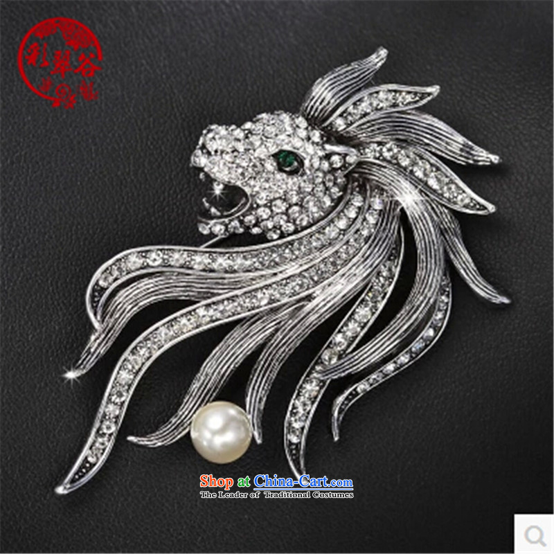 Hong Kong is also the paper clip velley suit chest flower decoration badge badge jewelry gift of hong kong gold louis Valley Shopping on the Internet has been pressed.
