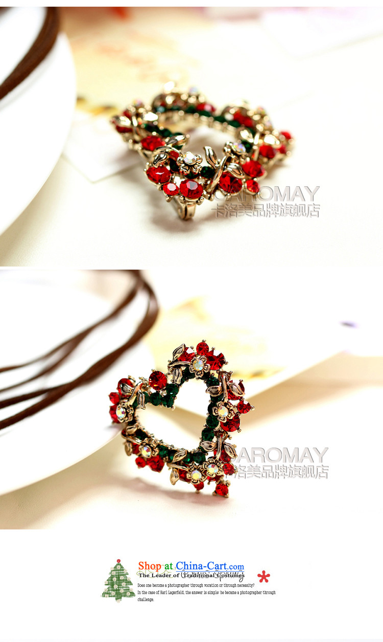Card Lomé Brooches Korean stylish crystal heart-shaped upscale love wreath Chest Flower Heart Pin buckle shawl Christmas elegantly decorated with ornaments holiday gifts picture, prices, brand platters! The elections are supplied in the national character of distribution, so action, buy now enjoy more preferential! As soon as possible.