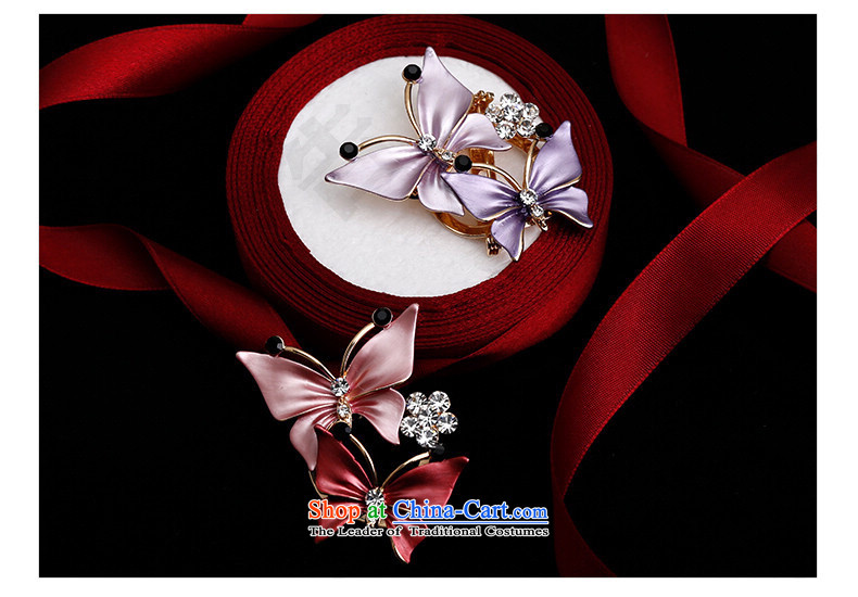 In accordance with the Korean female brooches Sleek and versatile brooches Chest Flower silk scarf clip brooches upscale girls butterfly clip brooches detained Saint Valentine's Day Gifts purple picture, prices, brand platters! The elections are supplied in the national character of distribution, so action, buy now enjoy more preferential! As soon as possible.