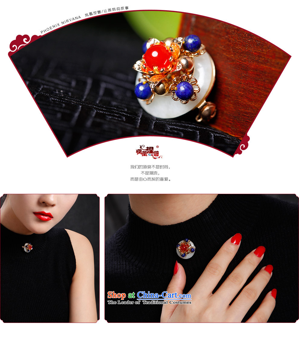 Phoenix Nirvana Chest Flower girl retro upscale Myanmar jade lapis sweater pintle brooches China wind with ornaments picture, prices, brand platters! The elections are supplied in the national character of distribution, so action, buy now enjoy more preferential! As soon as possible.