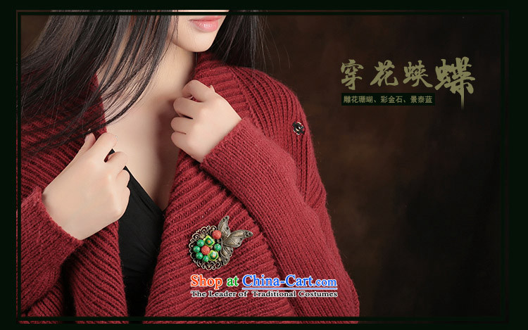 Ethnic sweater brooches retro butterfly clip coats Chest Flower Cloisonne Accessory with ornaments women coral picture, prices, brand platters! The elections are supplied in the national character of distribution, so action, buy now enjoy more preferential! As soon as possible.