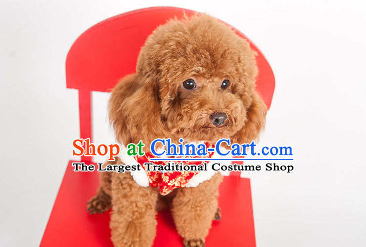 Huayuan dog Tang pets in the four-Legged Dog clothes autumn and winter clothing tedu thick new year than small dogs Xiong ãþòâ robe puppies dog clothes pet supplies yellow double thick M-chest 37-42cm picture, prices, brand platters! The elections are supplied in the national character of distribution, so action, buy now enjoy more preferential! As soon as possible.