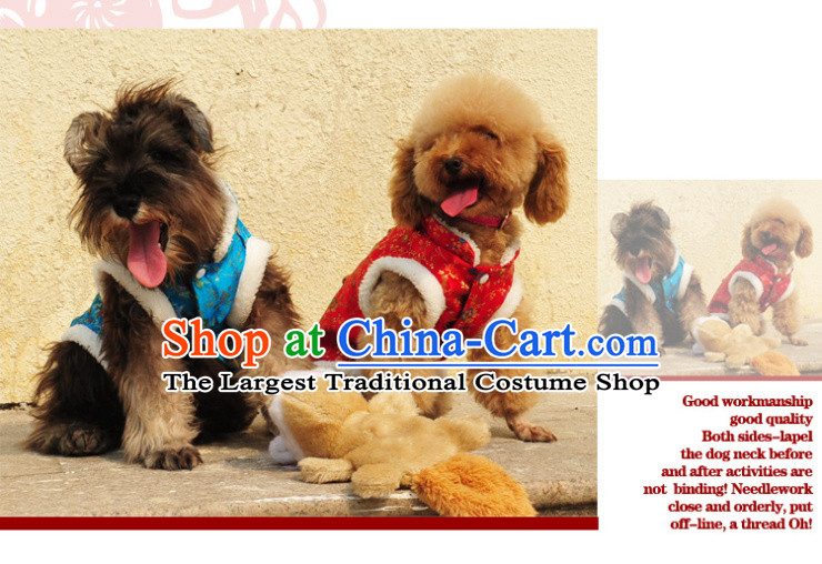 Huayuan dog Tang pets in the four-Legged Dog clothes autumn and winter clothing tedu thick new year than small dogs Xiong ãþòâ robe puppies dog clothes pet supplies yellow double thick M-chest 37-42cm picture, prices, brand platters! The elections are supplied in the national character of distribution, so action, buy now enjoy more preferential! As soon as possible.