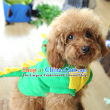 Huayuan dog Tang pets in the four-Legged Dog clothes autumn and winter clothing tedu thick new year than small dogs Xiong ãþòâ robe puppies dog clothes pet supplies yellow double thick M-chest 37-42cm picture, prices, brand platters! The elections are supplied in the national character of distribution, so action, buy now enjoy more preferential! As soon as possible.