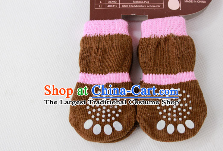 Seven-color housing pet dog socks socks kitten alike socks anti-slip warm color only 4 random color of the Random Pictures, prices, m-7.5*3.5cm brand platters! The elections are supplied in the national character of distribution, so action, buy now enjoy more preferential! As soon as possible.