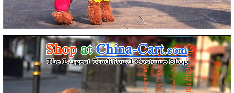 Dog rain clothes pets tedu four feet, raincoat waterproof rain poncho small dog dog raincoat C3A10 Magenta 5 - Reference back long 35CM- chest 46-53CM picture, prices, brand platters! The elections are supplied in the national character of distribution, so action, buy now enjoy more preferential! As soon as possible.