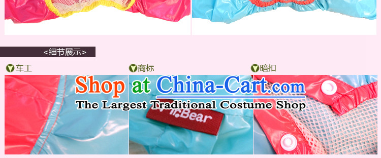 Dog rain clothes pets tedu four feet, raincoat waterproof rain poncho small dog dog raincoat C3A10 light blue 4 - Reference back long 30CM- chest 41-47CM picture, prices, brand platters! The elections are supplied in the national character of distribution, so action, buy now enjoy more preferential! As soon as possible.