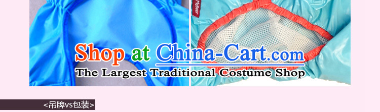 Dog rain clothes pets tedu four feet, raincoat waterproof rain poncho small dog dog raincoat C3A10 light blue 4 - Reference back long 30CM- chest 41-47CM picture, prices, brand platters! The elections are supplied in the national character of distribution, so action, buy now enjoy more preferential! As soon as possible.