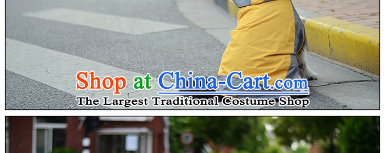 Pet dog raincoat dogs in large dogs clothes rain poncho gross de Pastoral raincoat C3A1003 Yang Orange 3-11A, Asia Picture, prices, brand platters! The elections are supplied in the national character of distribution, so action, buy now enjoy more preferential! As soon as possible.