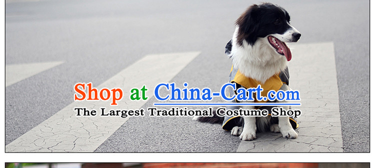 Pet dog raincoat dogs in large dogs clothes rain poncho gross de Pastoral raincoat C3A1003 Yang Orange 3-11A, Asia Picture, prices, brand platters! The elections are supplied in the national character of distribution, so action, buy now enjoy more preferential! As soon as possible.