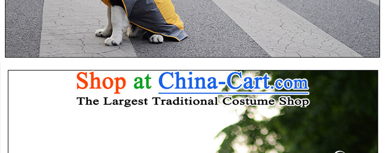 Pet dog raincoat dogs in large dogs clothes rain poncho gross de Pastoral raincoat C3A1003 Yang Orange 3-11A, Asia Picture, prices, brand platters! The elections are supplied in the national character of distribution, so action, buy now enjoy more preferential! As soon as possible.