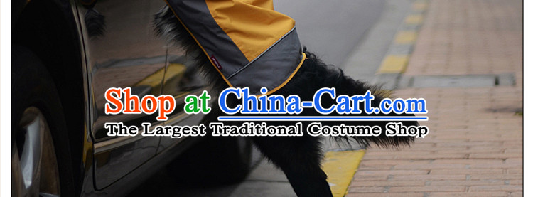 Pet dog raincoat dogs in large dogs clothes rain poncho gross de Pastoral raincoat C3A1003 Yang Orange 3-11A, Asia Picture, prices, brand platters! The elections are supplied in the national character of distribution, so action, buy now enjoy more preferential! As soon as possible.