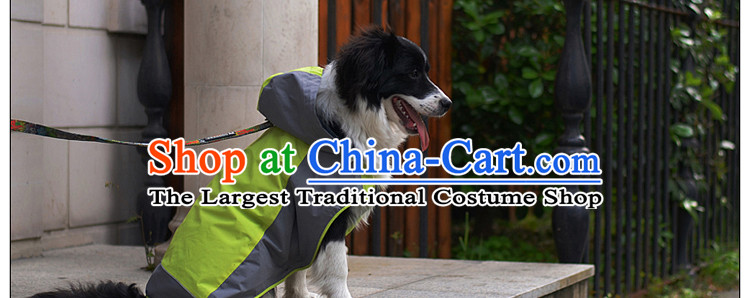 Pet dog raincoat dogs in large dogs clothes rain poncho gross de Pastoral raincoat C3A1003 mustard green 8# picture, prices, brand platters! The elections are supplied in the national character of distribution, so action, buy now enjoy more preferential! As soon as possible.