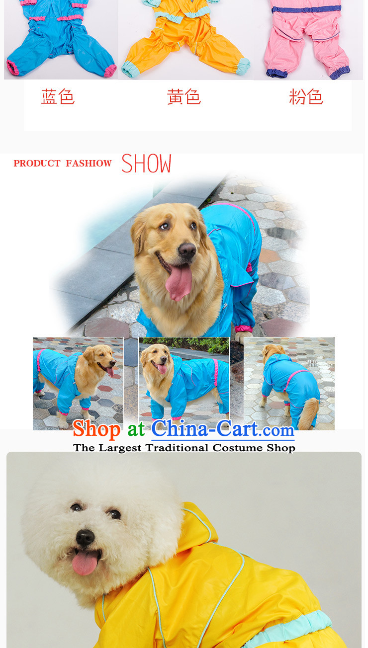 Pet dogs raincoat rain poncho small dog extra large dog size equipped thick rain tedu gross raincoat blue 30# picture, prices, brand platters! The elections are supplied in the national character of distribution, so action, buy now enjoy more preferential! As soon as possible.