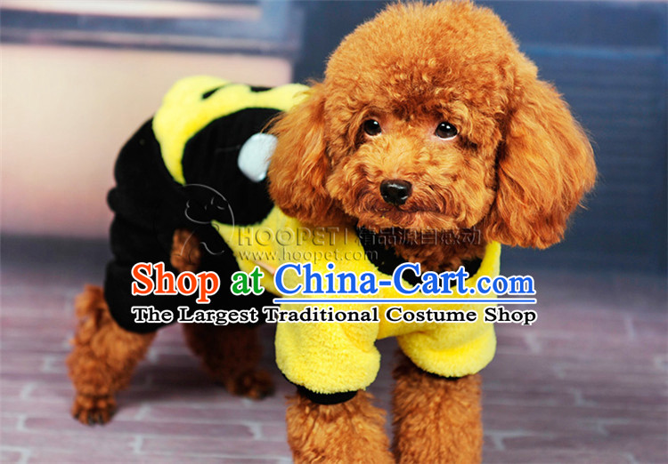 Pet dog clothes Fall/Winter Collections dress tedu than Xiong vip dog ãþòâ dog clothes coral panda four feet (Yellow) XL-chest 46-57cm picture, prices, brand platters! The elections are supplied in the national character of distribution, so action, buy now enjoy more preferential! As soon as possible.
