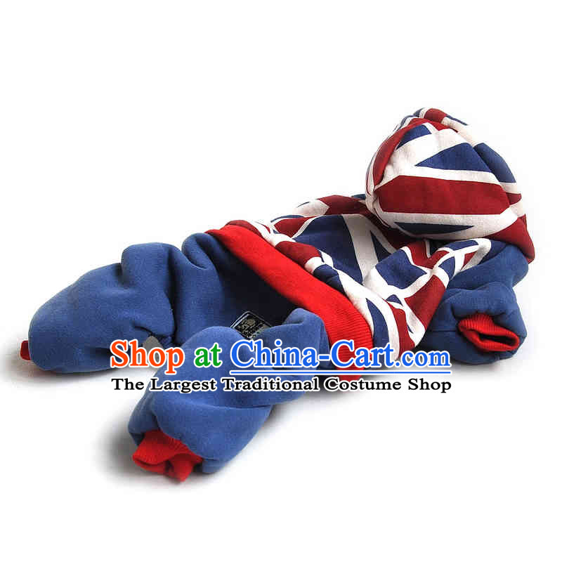 Chukchi flag color woolen clothing pet dog clothes warm winter clothing four legs cap color cotton clothes pets flag 14#, japy dogs (YAPEE DOG) , , , shopping on the Internet