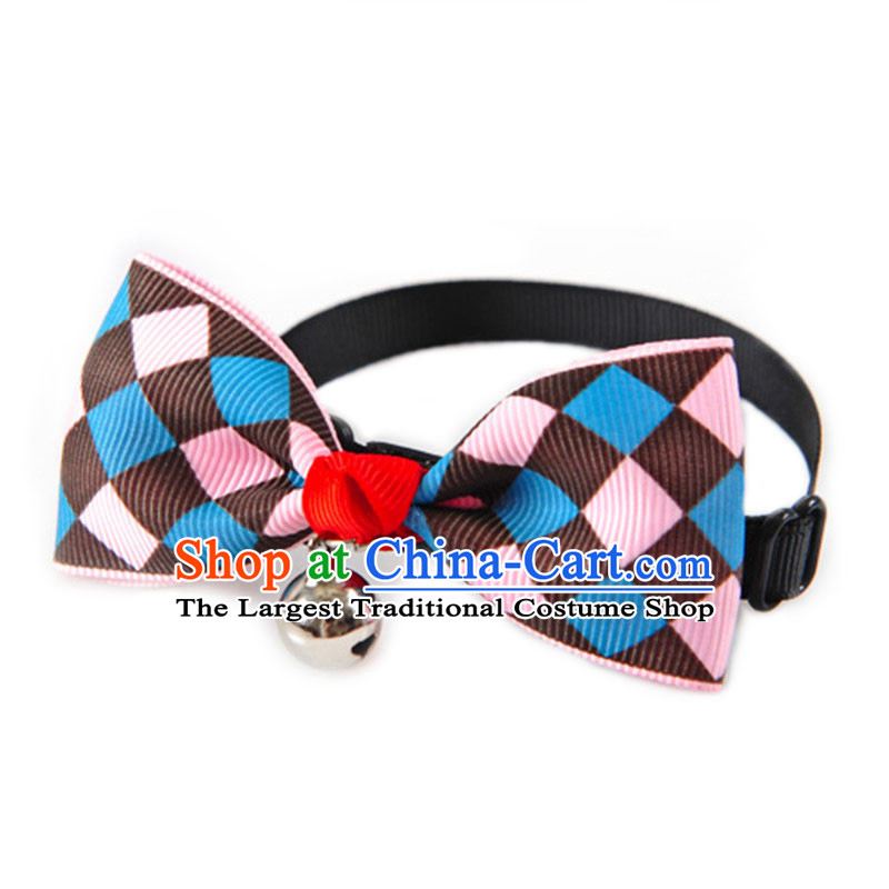 Huayuan hoopet a ring the bell to the British wind bow pet bow tie tedu kitten alike Clothing Accessories dog suit diamond S