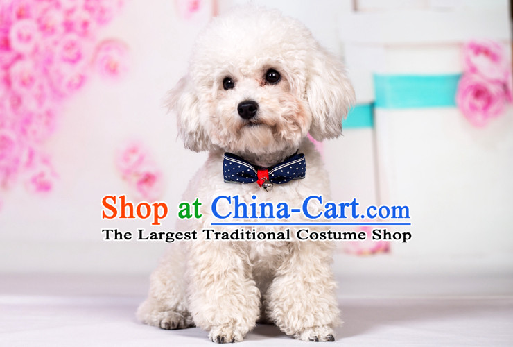 Huayuan hoopet a ring the bell to the British wind bow pet bow tie tedu kitten alike dog Clothing Accessories dark blue waves at S picture, prices, brand platters! The elections are supplied in the national character of distribution, so action, buy now enjoy more preferential! As soon as possible.