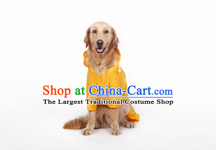 Huayuan hoopet gross raincoat large dogs in large dogs clothes dog rain poncho four feet, Samoa and apparels pets clothes yellow 5XL- back long 53-58cm picture, prices, brand platters! The elections are supplied in the national character of distribution, so action, buy now enjoy more preferential! As soon as possible.