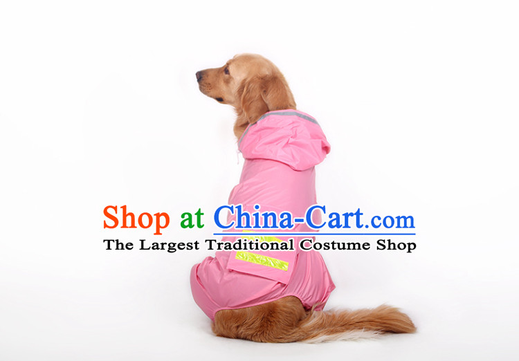 Huayuan hoopet gross raincoat large dogs in large dogs clothes dog rain poncho four feet, Samoa and apparels pets clothes yellow 5XL- back long 53-58cm picture, prices, brand platters! The elections are supplied in the national character of distribution, so action, buy now enjoy more preferential! As soon as possible.