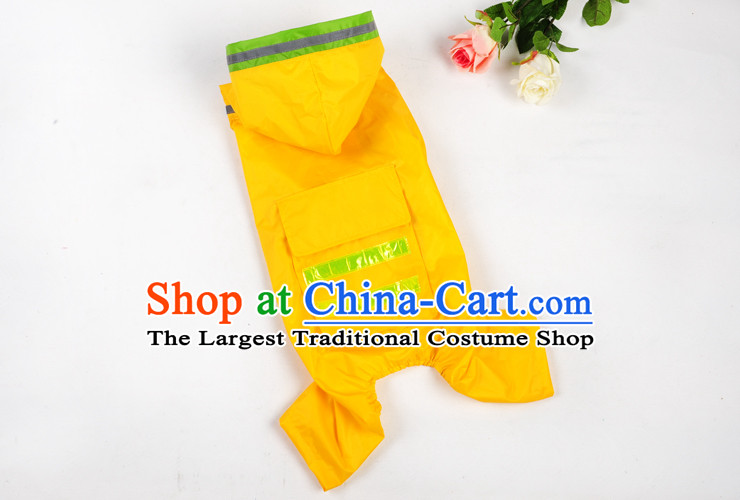 Huayuan hoopet gross raincoat large dogs in large dogs clothes dog rain poncho four feet, Samoa and apparels pets clothes yellow 5XL- back long 53-58cm picture, prices, brand platters! The elections are supplied in the national character of distribution, so action, buy now enjoy more preferential! As soon as possible.