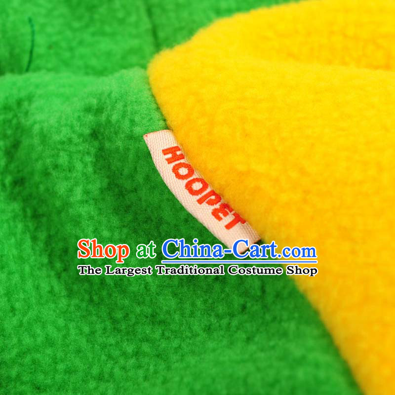 Huayuan pet dogs large clothes hoopet clothes morph replace spring and autumn warm clothes dog gross pet dress green dinosaur morph replacing 5XL- chest 72-78cm, Huayuan claptrap (hoopet) , , , shopping on the Internet