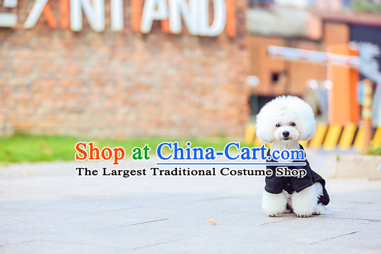 Hoopet dog clothes tedu FBI open four-Legged Dog Yi Fall/Winter Collections pet supplies XS- black back within 20cm long picture, prices, brand platters! The elections are supplied in the national character of distribution, so action, buy now enjoy more preferential! As soon as possible.