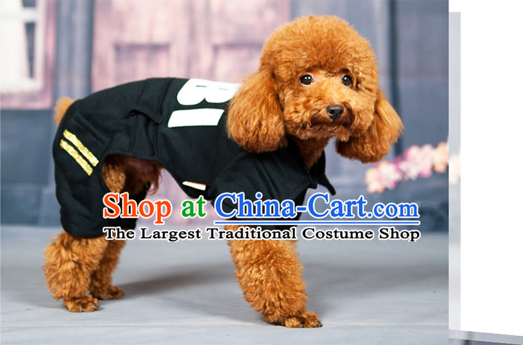 Hoopet dog clothes tedu FBI open four-Legged Dog Yi Fall/Winter Collections pet supplies black M-back long 25-30cm picture, prices, brand platters! The elections are supplied in the national character of distribution, so action, buy now enjoy more preferential! As soon as possible.