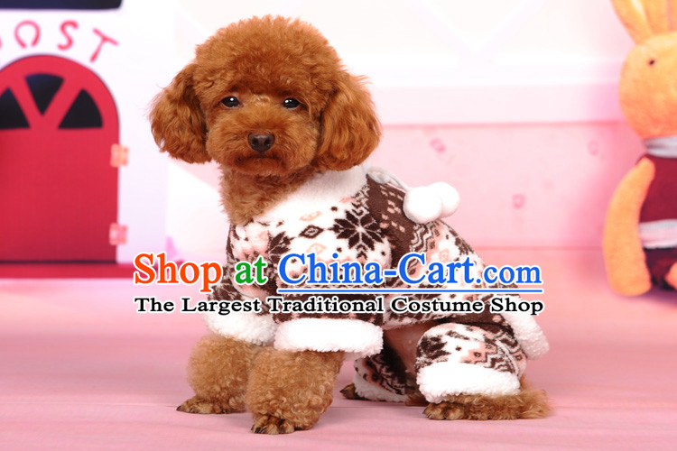 Hua Yuan hoopet dog costume autumn and winter clothing pet dog warm four feet, replacing the lovely tedu dog clothes snowman doll 4 Pin Boxed M-back long 24-28cm picture, prices, brand platters! The elections are supplied in the national character of distribution, so action, buy now enjoy more preferential! As soon as possible.