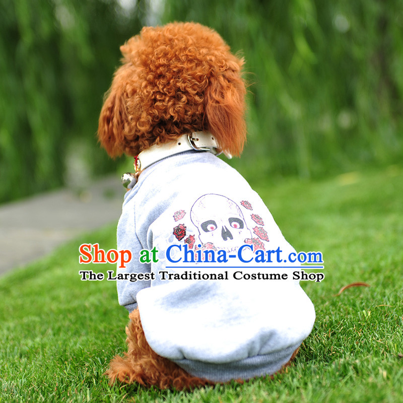 Hua Yuan hoopet dog spring sweater tedu pets clothing vip chihuahuas leisure dog clothes 13Y0054G black M-chest 38-42cm, Huayuan claptrap (hoopet) , , , shopping on the Internet