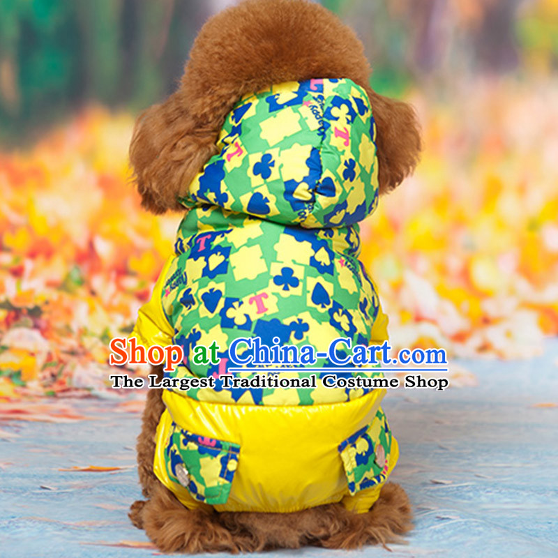Hoopet dog clothes tedu open-footed replacing small dogs clothing thick winter clothing poker ski jackets XL-back long 28-35cm, Huayuan claptrap (hoopet) , , , shopping on the Internet