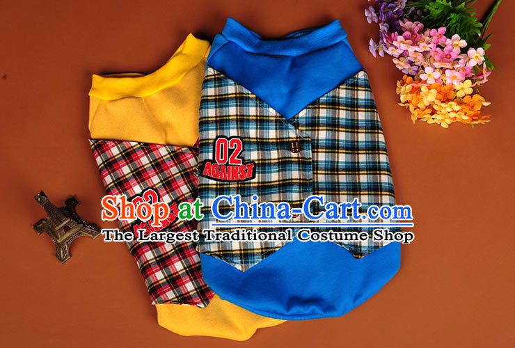 Huayuan hoopet pet clothes Fall/Winter Collections loose lion gross Samoa jecha taxi chyi der makidai dog pure cotton blue sweater vest two kits S-chest 58-64cm picture, prices, brand platters! The elections are supplied in the national character of distribution, so action, buy now enjoy more preferential! As soon as possible.