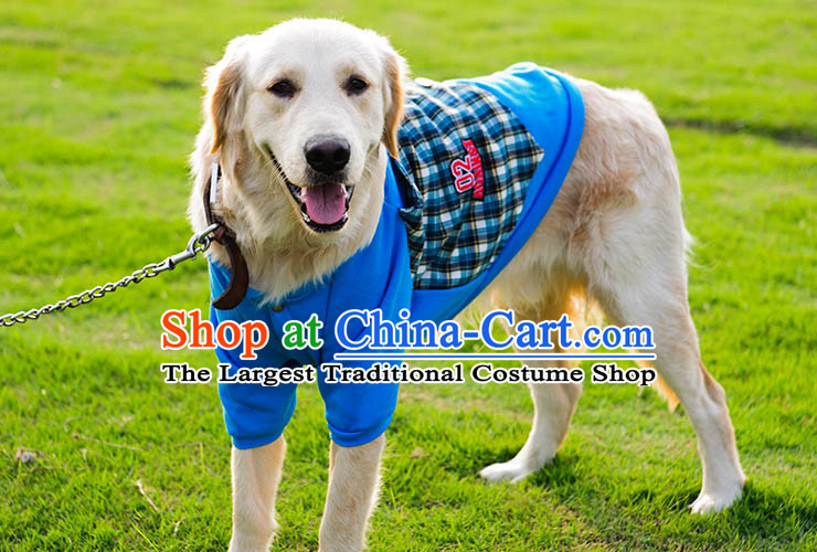 Huayuan hoopet pet clothes Fall/Winter Collections loose lion gross Samoa jecha taxi chyi der makidai dog pure cotton blue sweater vest two kits S-chest 58-64cm picture, prices, brand platters! The elections are supplied in the national character of distribution, so action, buy now enjoy more preferential! As soon as possible.