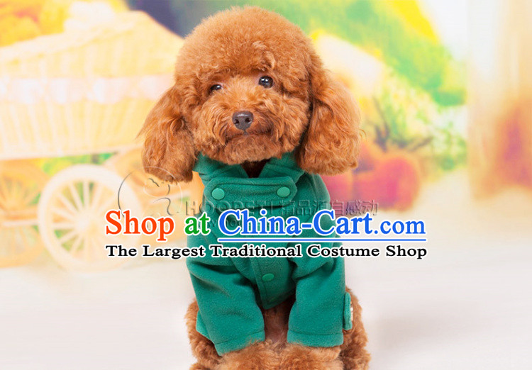 Hua Yuan hoopet dog clothes pet windbreaker tedu vip than small dogs clothes Xiong clothing dog autumn and winter clothing green horns windbreaker M-chest 36-40cm picture, prices, brand platters! The elections are supplied in the national character of distribution, so action, buy now enjoy more preferential! As soon as possible.