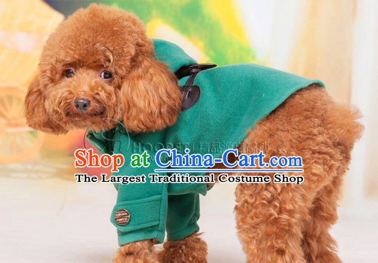 Hua Yuan hoopet dog clothes pet windbreaker tedu vip than small dogs clothes Xiong clothing dog autumn and winter clothing green horns windbreaker XL-chest 45-50cm picture, prices, brand platters! The elections are supplied in the national character of distribution, so action, buy now enjoy more preferential! As soon as possible.