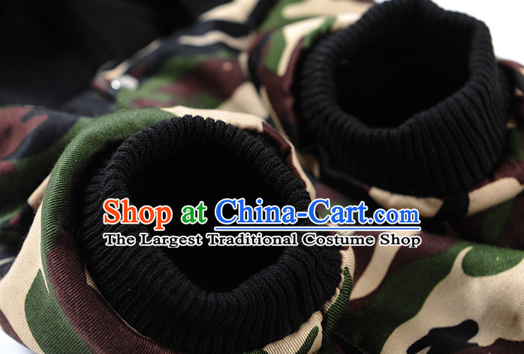 Hua Yuan hoopet dog clothes large dogs to large dogs pets Kim cotton wool camouflage Ha Shi Chi-thick autumn and winter for the new version of the army green camouflage fatigues chest -76-80cm picture, prices, brand platters! The elections are supplied in the national character of distribution, so action, buy now enjoy more preferential! As soon as possible.