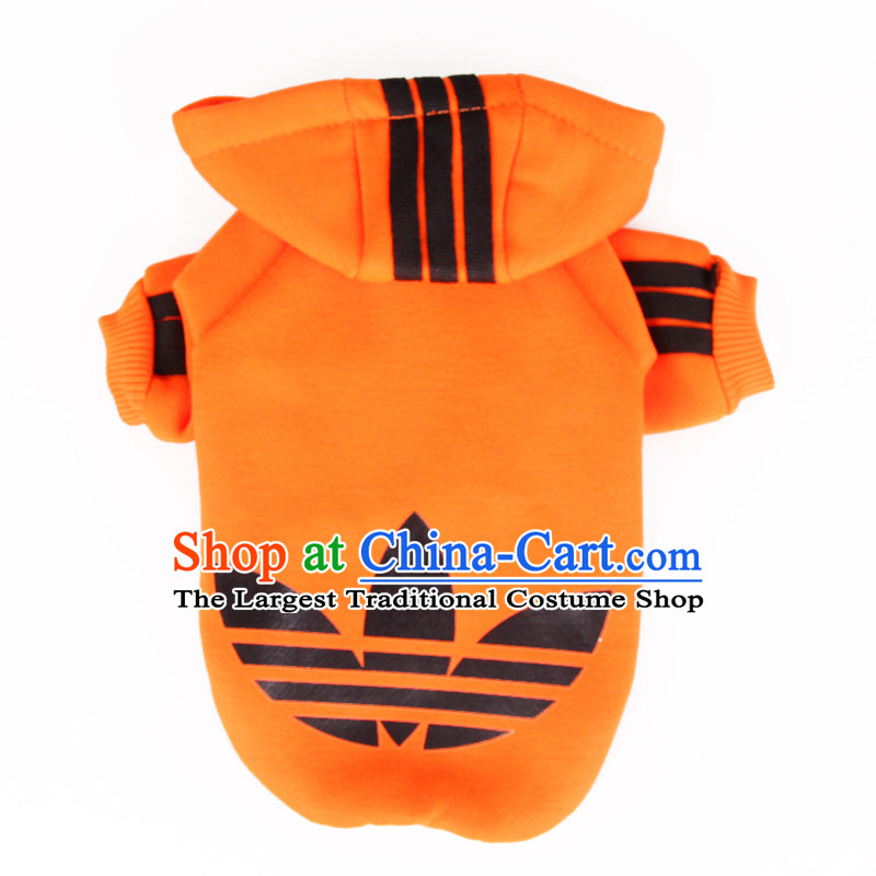Pets Allowed Clothes Campaign sweater_Fall_Winter Collections dog clothing_small dog clothes tedu VIP than Xiong puppies Hiromi Fall_Winter Collections Clover Orange S