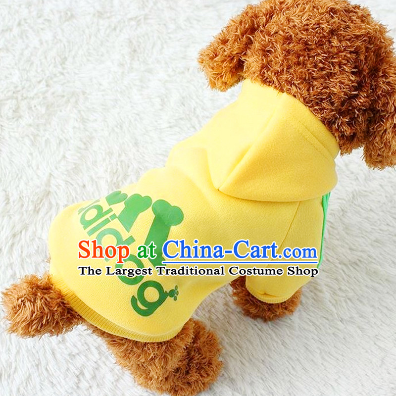 Pets Allowed Clothes Campaign sweater/Fall/Winter Collections dog clothing/small dog clothes tedu VIP than Xiong puppies Hiromi Fall/Winter Collections of yellow, L, some raise their heads Paradise Shopping on the Internet has been pressed.