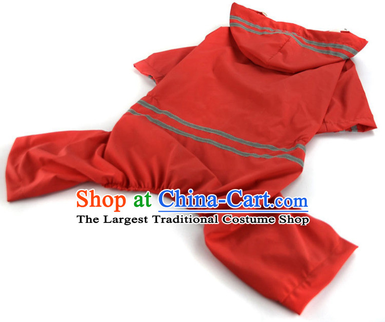 Dog clothes raincoat spring and summer load tedu than Xiong Hiromi Small dogs clothes double four-Legged Dog waterproof raincoat Red 4XL Photo, prices, brand platters! The elections are supplied in the national character of distribution, so action, buy now enjoy more preferential! As soon as possible.