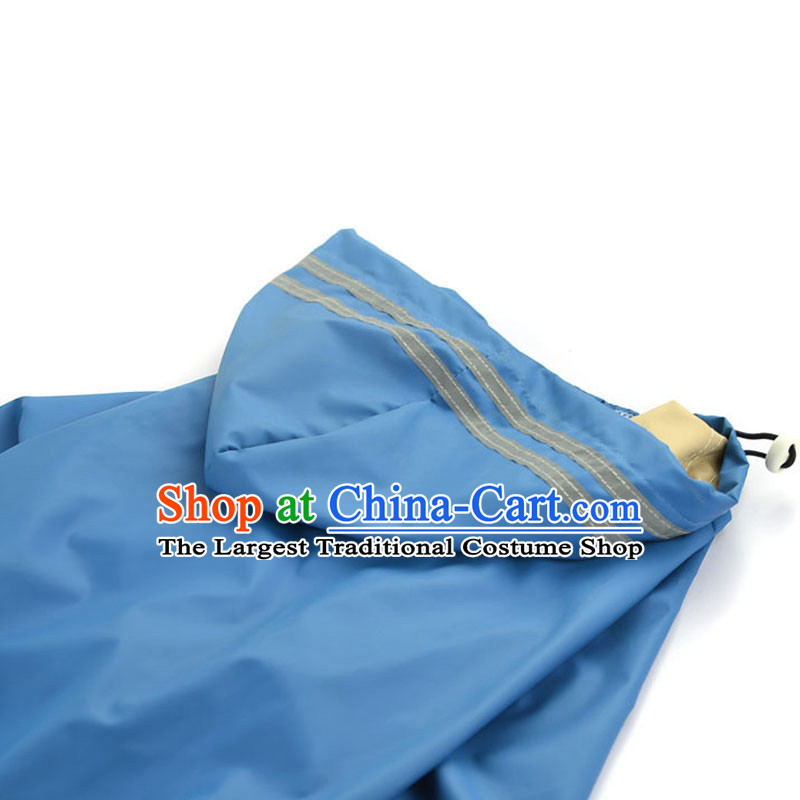 Dog clothes raincoat spring and summer load tedu than Xiong Hiromi Small dogs clothes double four-Legged Dog raincoat blue 6XL, waterproof Some raise their heads Paradise Shopping on the Internet has been pressed.