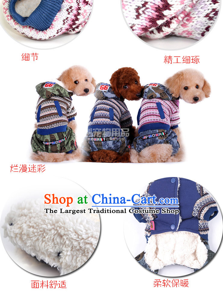 Chukchi 2015 romantic camouflage clothes pet dog denim dress dog four legs autumn and winter clothing tedu puppies purple toner L-large coal pictures, price 6-9, brand platters! The elections are supplied in the national character of distribution, so action, buy now enjoy more preferential! As soon as possible.