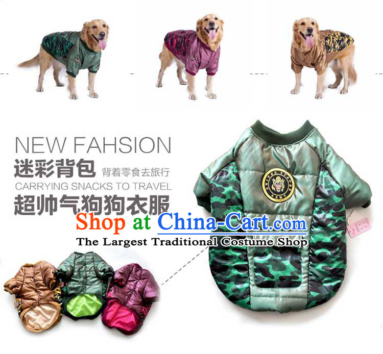 Chukchi camouflage Sunshine Large dog/clothing pet dog dress clothes Fall/Winter Collections of large dogs under my warm winter clothing green 36# picture, prices, brand platters! The elections are supplied in the national character of distribution, so action, buy now enjoy more preferential! As soon as possible.