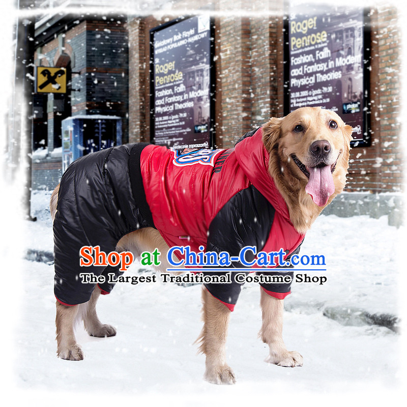 Chukchi H_1070 dress iceberg pet dog snowman clothes Fall/Winter Collections large dog clothes large dogs for winter thick red 36#, CHUKOT CHUKCHI () , , , shopping on the Internet