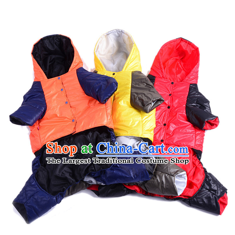 Chukchi H_1070 dress iceberg pet dog snowman clothes Fall/Winter Collections large dog clothes large dogs for winter Thick Orange 30#, CHUKOT CHUKCHI () , , , shopping on the Internet